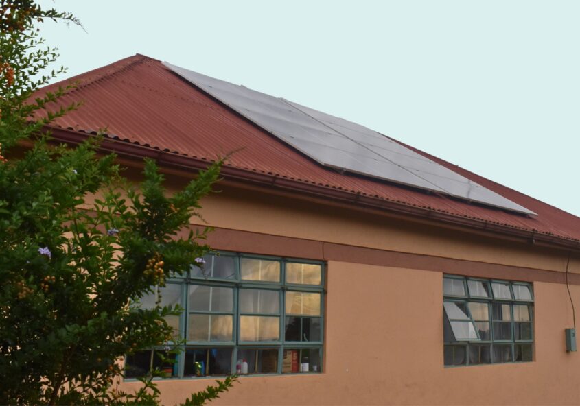 Groundbreaker Campus Building with Solar Panels