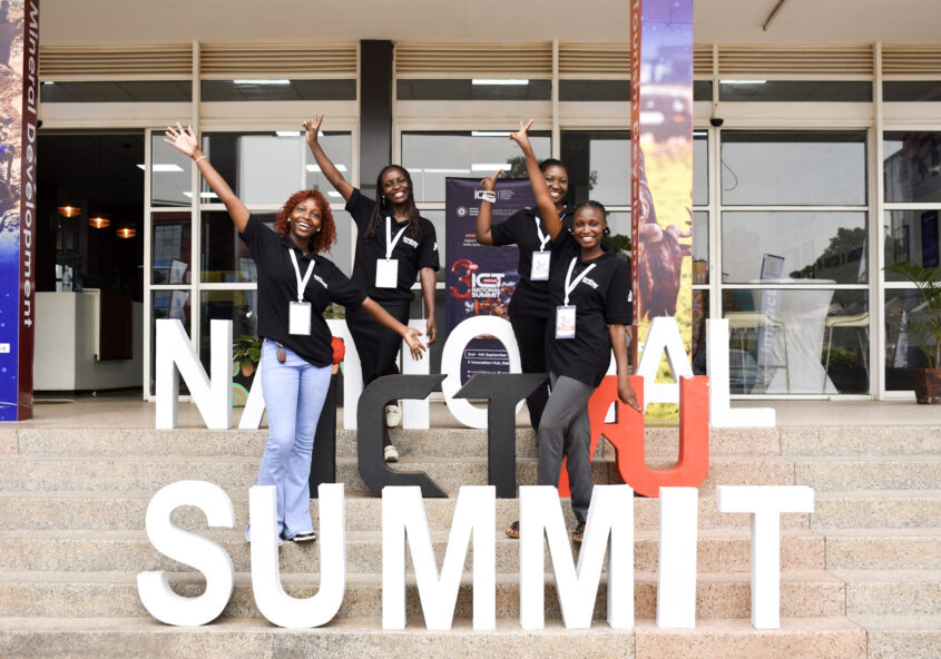 Group of Talents at the 3rd National ICT Summit in Kampala